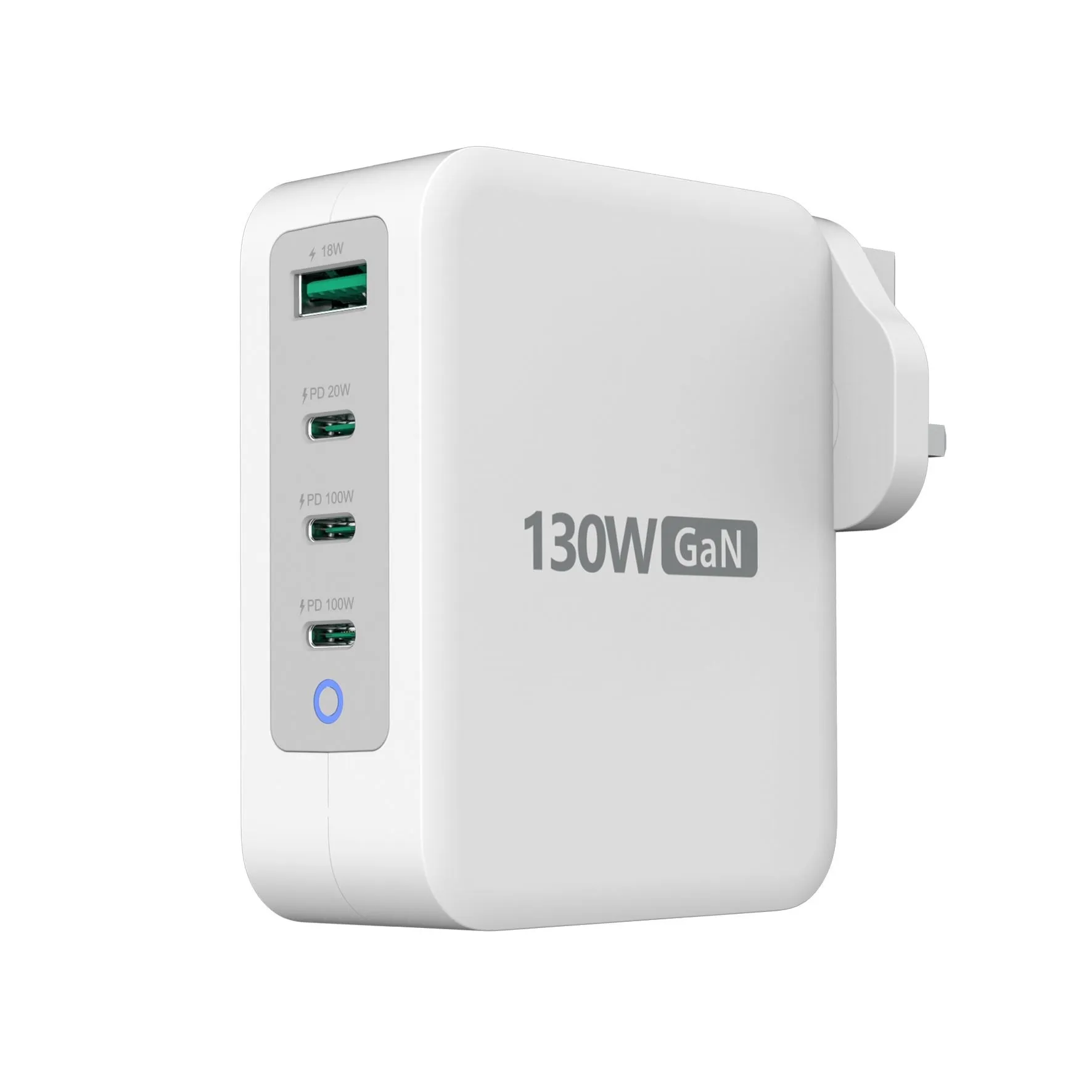 130W Gan Usb-C 4-Port Charger -