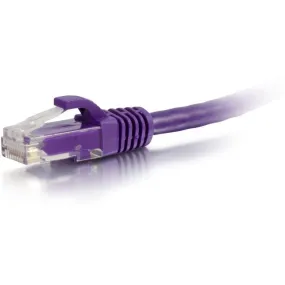 15Ft Cat6A Snagless Utp Cable-Prple