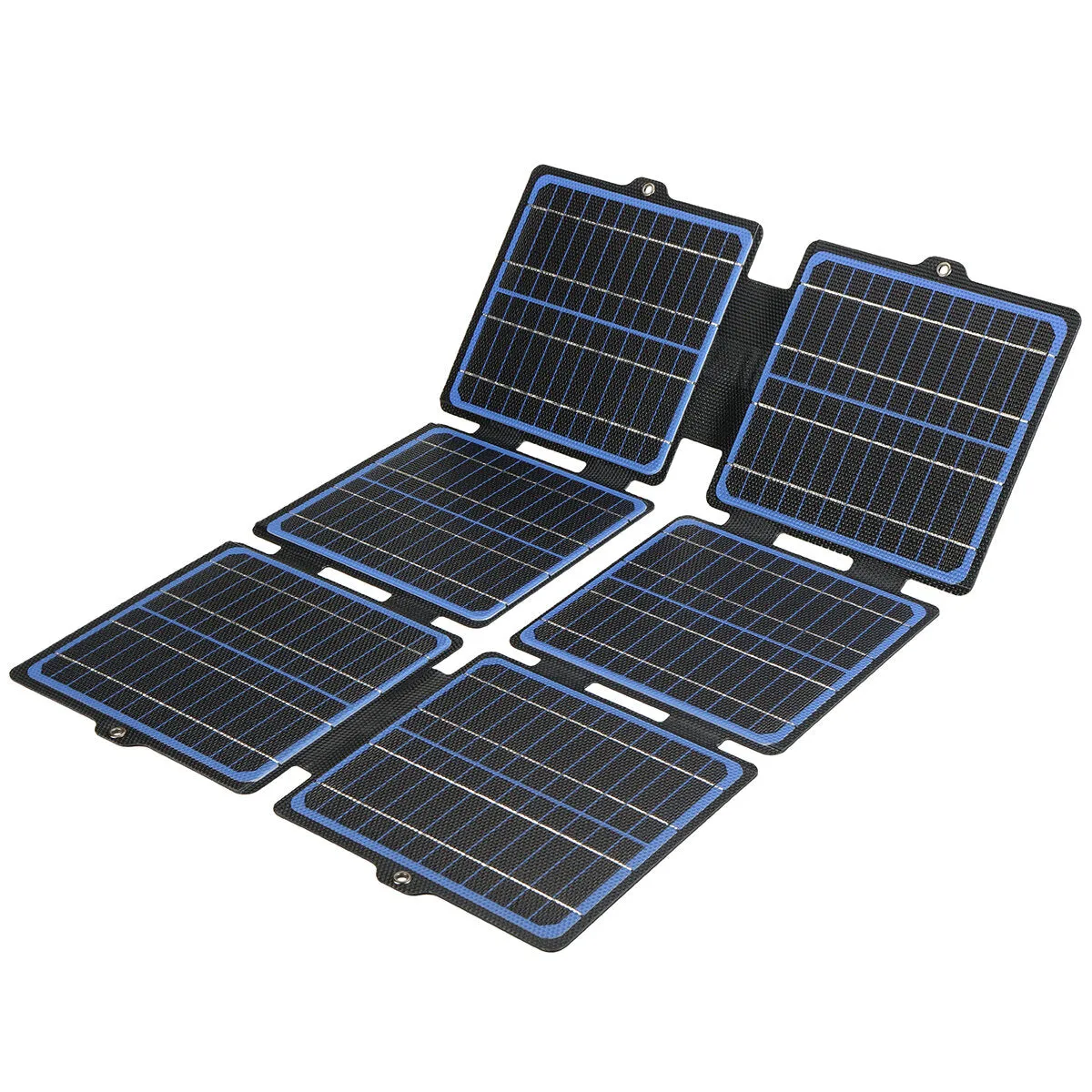 15W/30W 5V/12V Solar Panel Mini Foldable Waterproof Sun Power  Charger for Hiking Camping Mobile Phones