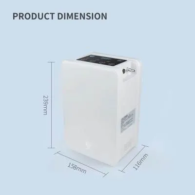 1L continuous Flow/2L-3L Pulse Flow Portable Medical  Home Oxygen Concentrator Generator For Home