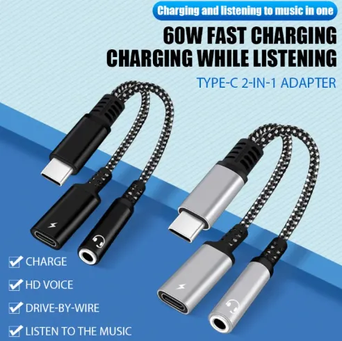 2-in-1 Charging Adaptor