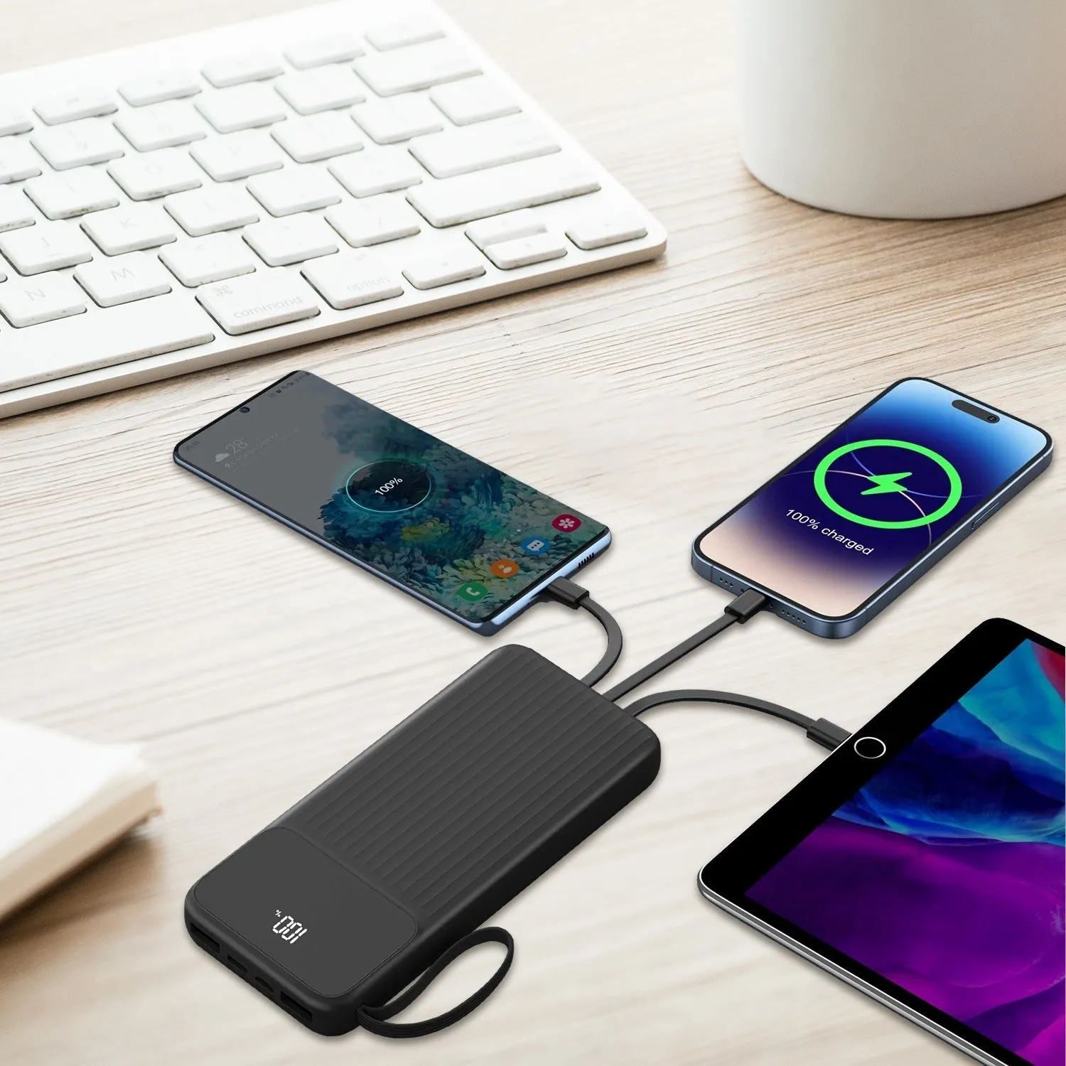 20000mAh Fast Charging Power Bank Portable Charger