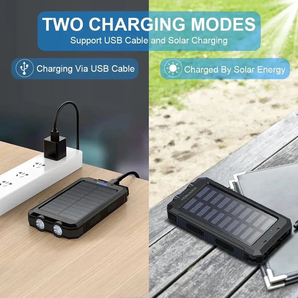 20000Mah Portable Power Bank Solar Charger