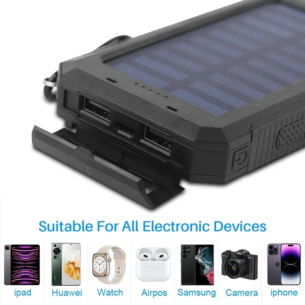 20000Mah Portable Power Bank Solar Charger