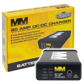 20Amp Dc-Dc Charger with Solar Input Mean Mother