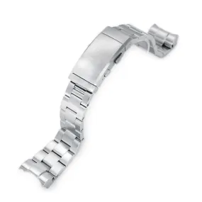 22mm Super-O Boyer Watch Band for TUD BB, 316L Stainless Steel Wetsuit Ratchet Buckle Brushed