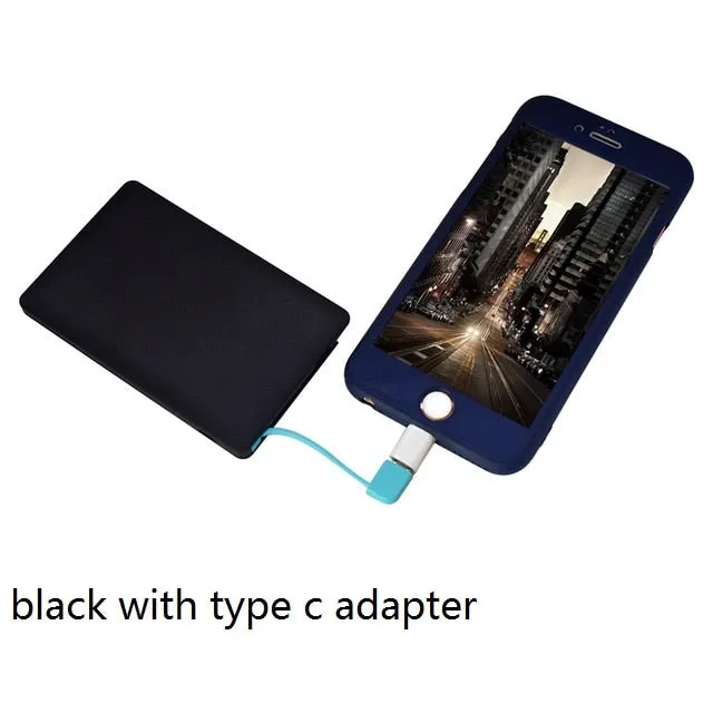 3000mah Credit Card Size Power Bank / Portable Charger