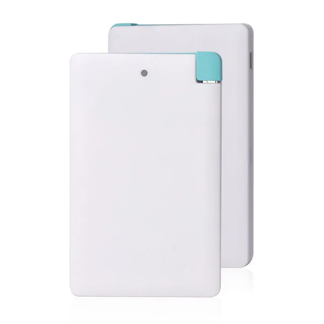 3000mah Credit Card Size Power Bank / Portable Charger