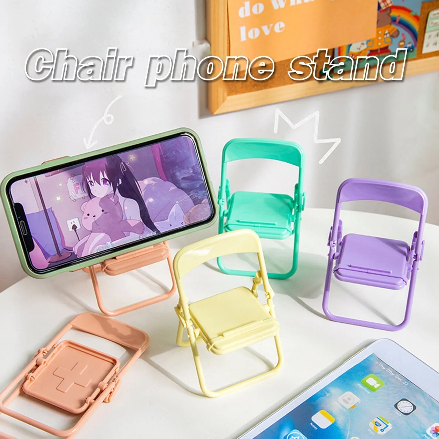 4797 1 Pc Chair Mobile Stand used in all kinds of household and official purposes as a stand and holder for mobiles and smartphones etc.