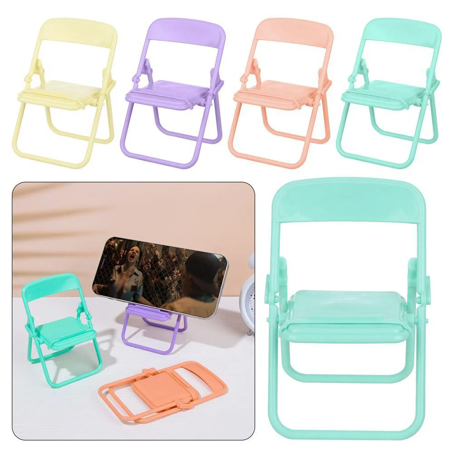 4797 1 Pc Chair Mobile Stand used in all kinds of household and official purposes as a stand and holder for mobiles and smartphones etc.