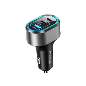 65W Triple Port Car Charger