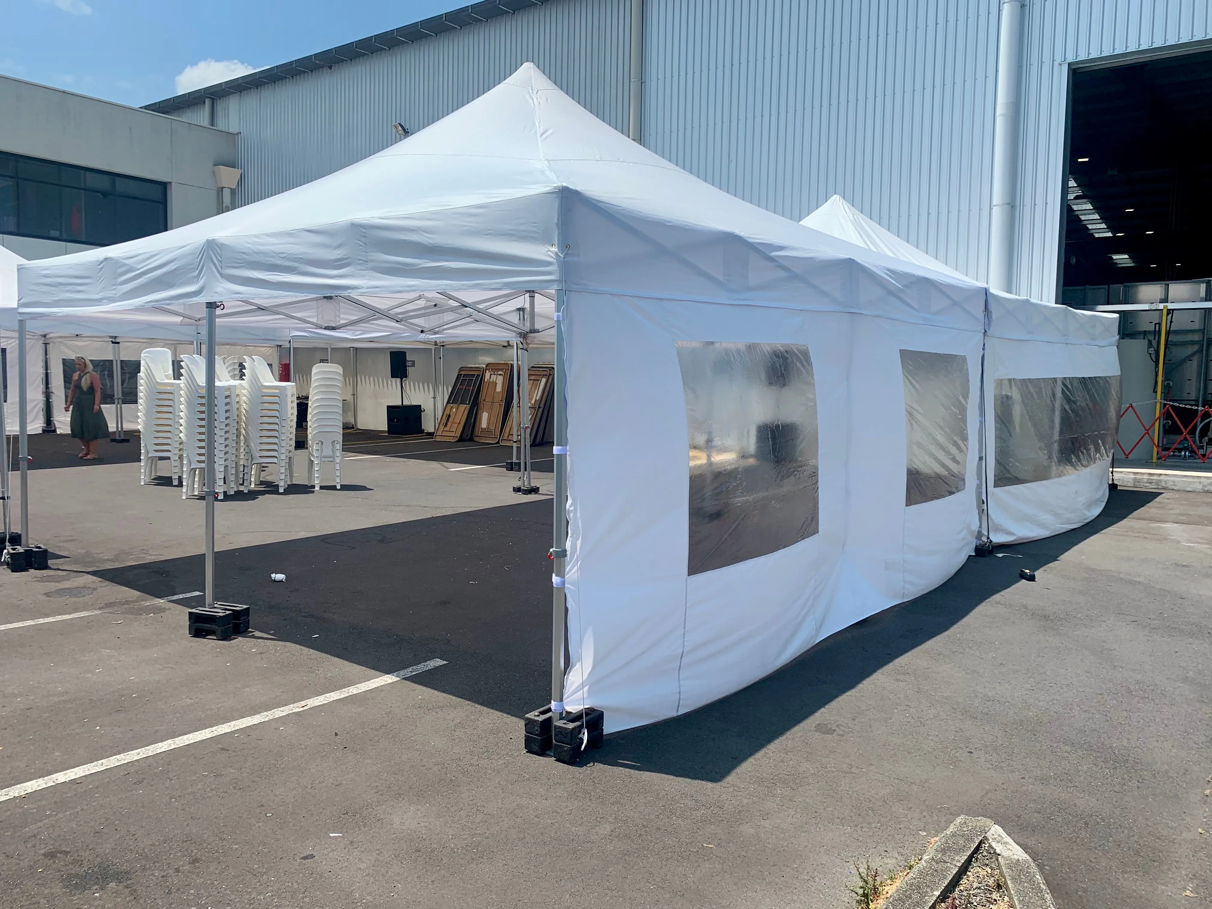 6x6m KNE Marquee = 25m2