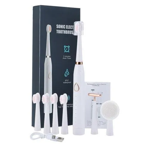 7 in 1 Electric Toothbrush and Accessories Sonic Tooth Brush Dental