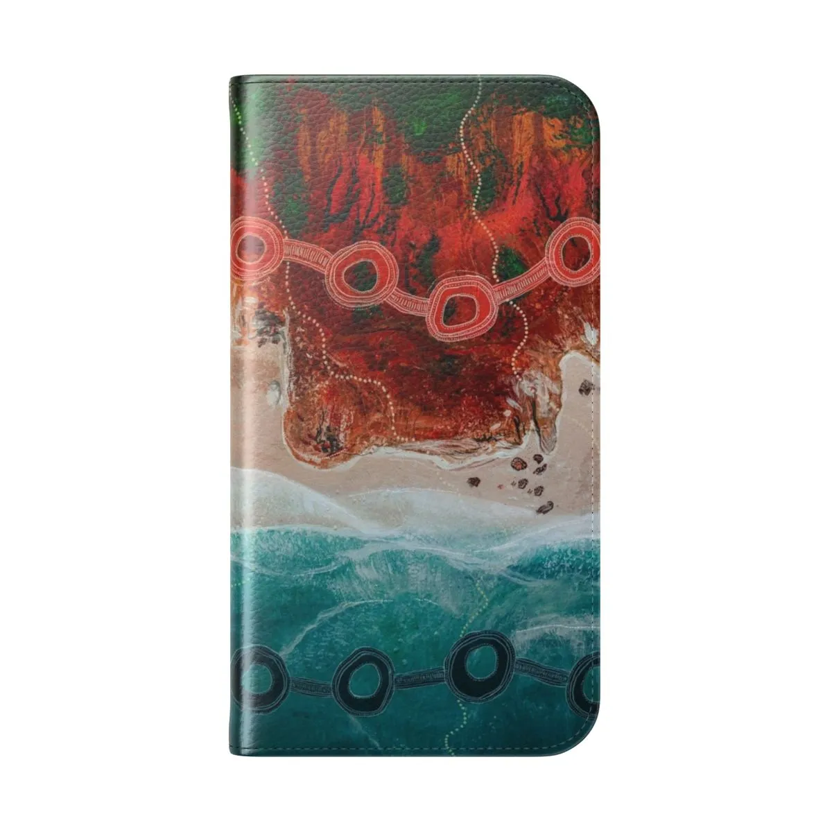 Aboriginal Art Flip Cover Phone Case