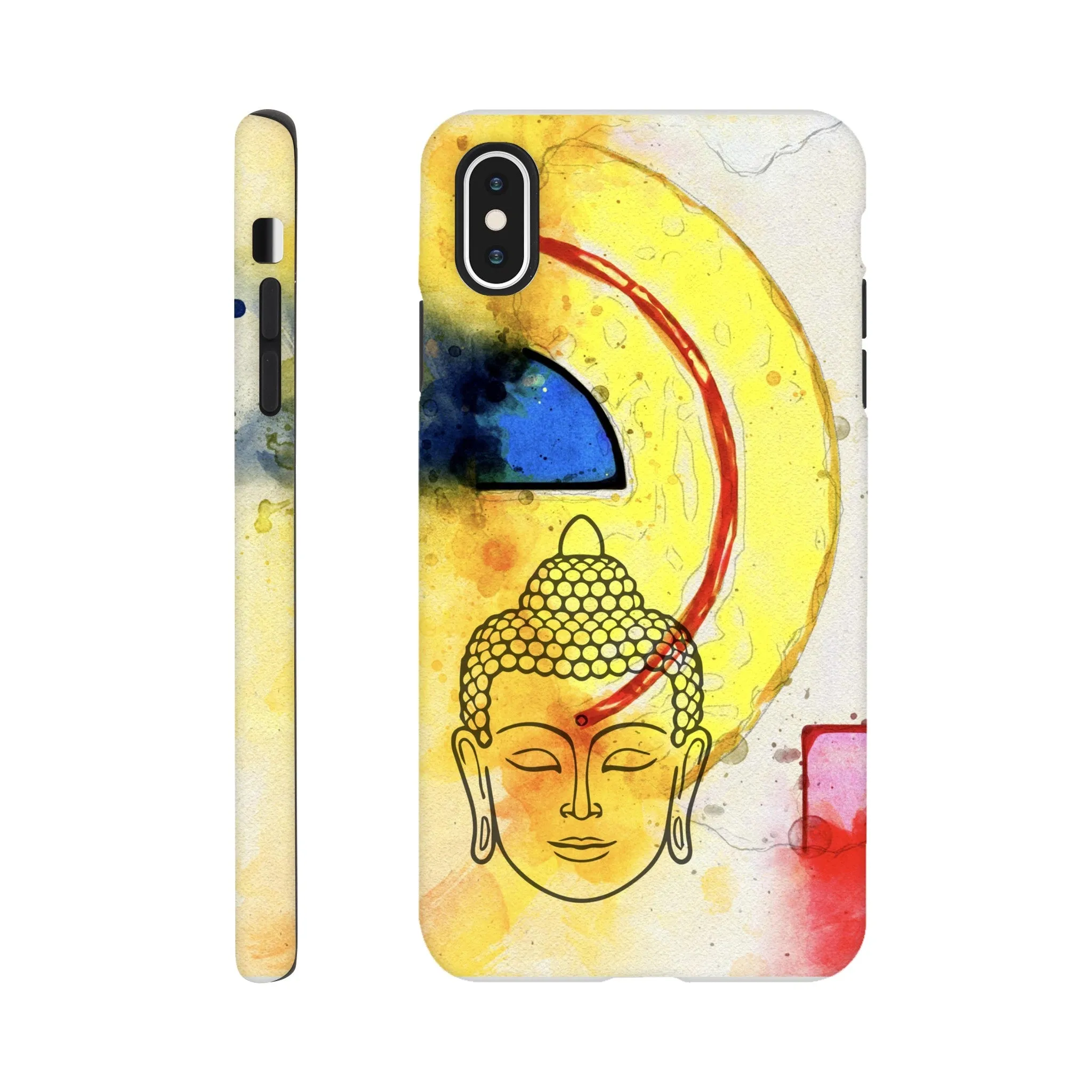 Abstract Buddha 2 Phone Case Final Art