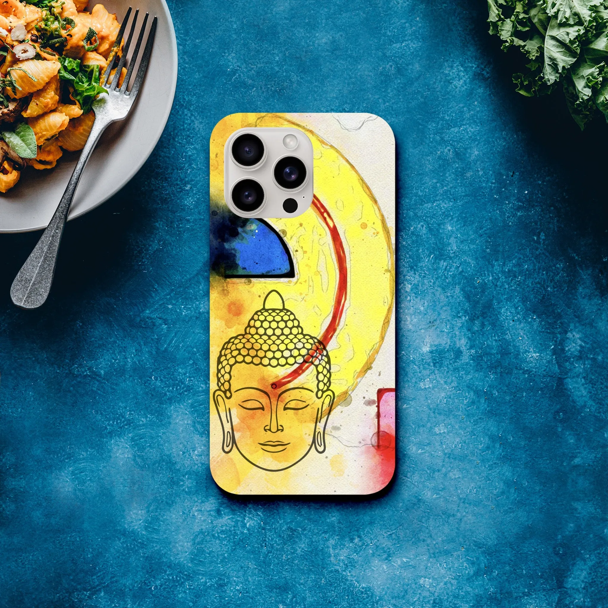 Abstract Buddha 2 Phone Case Final Art