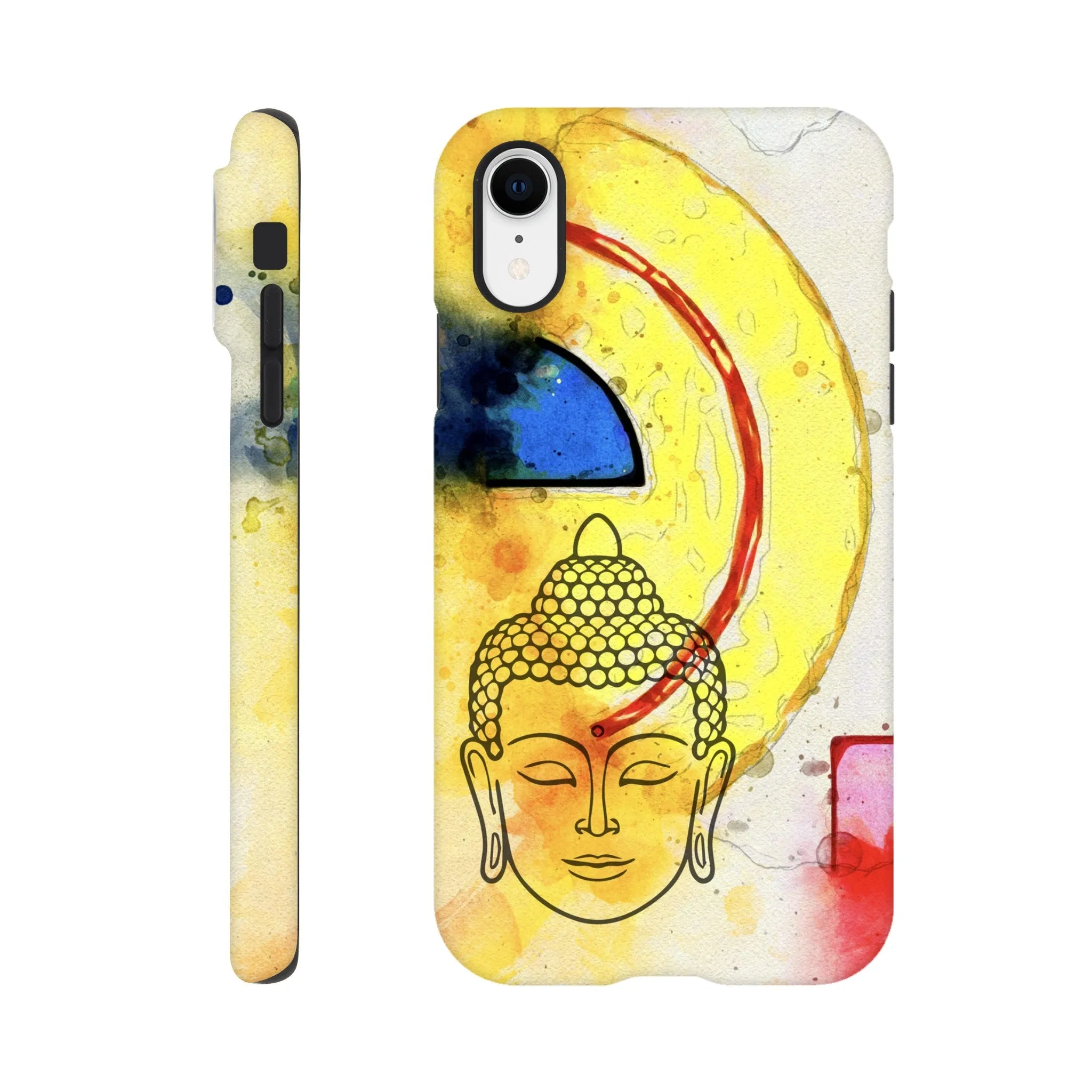 Abstract Buddha 2 Phone Case Final Art