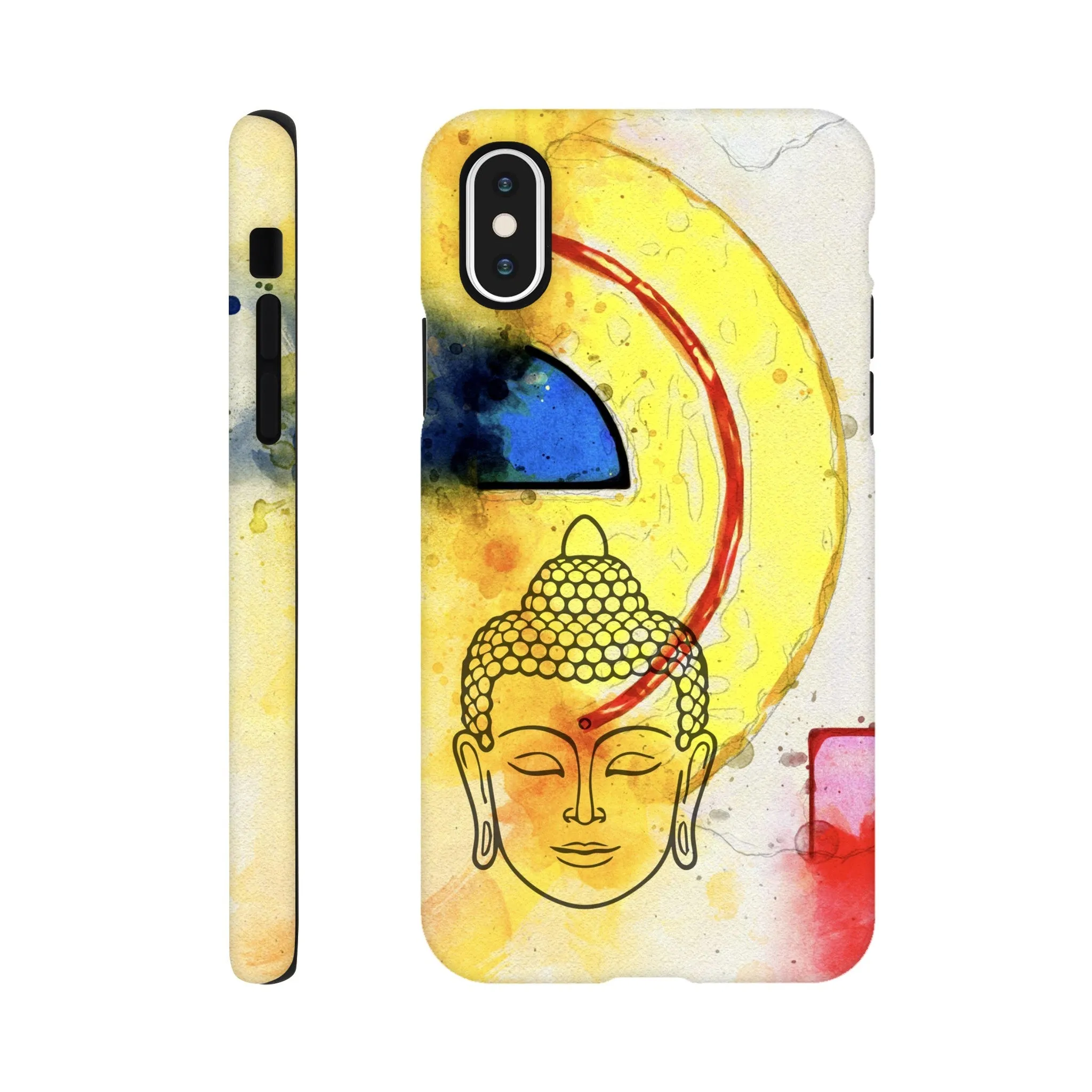 Abstract Buddha 2 Phone Case Final Art