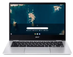 Acer Chromebook, Intel Celeron N4500, 8 GB RAM, 64 GB SSD, 14" Inch Touchscreen FHD Display, ChromeOS, Silver