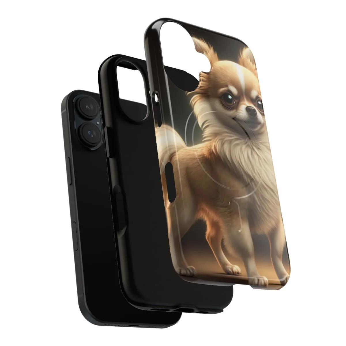 Adorable Chihuahua Dog Magnetic Tough Phone Case