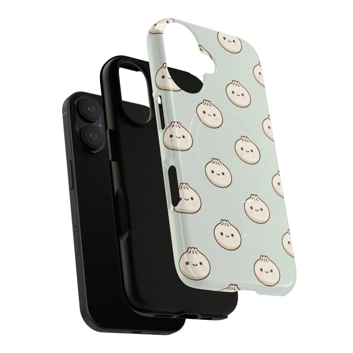 Adorable Dumpling-Inspired Magnetic Tough Phone Case