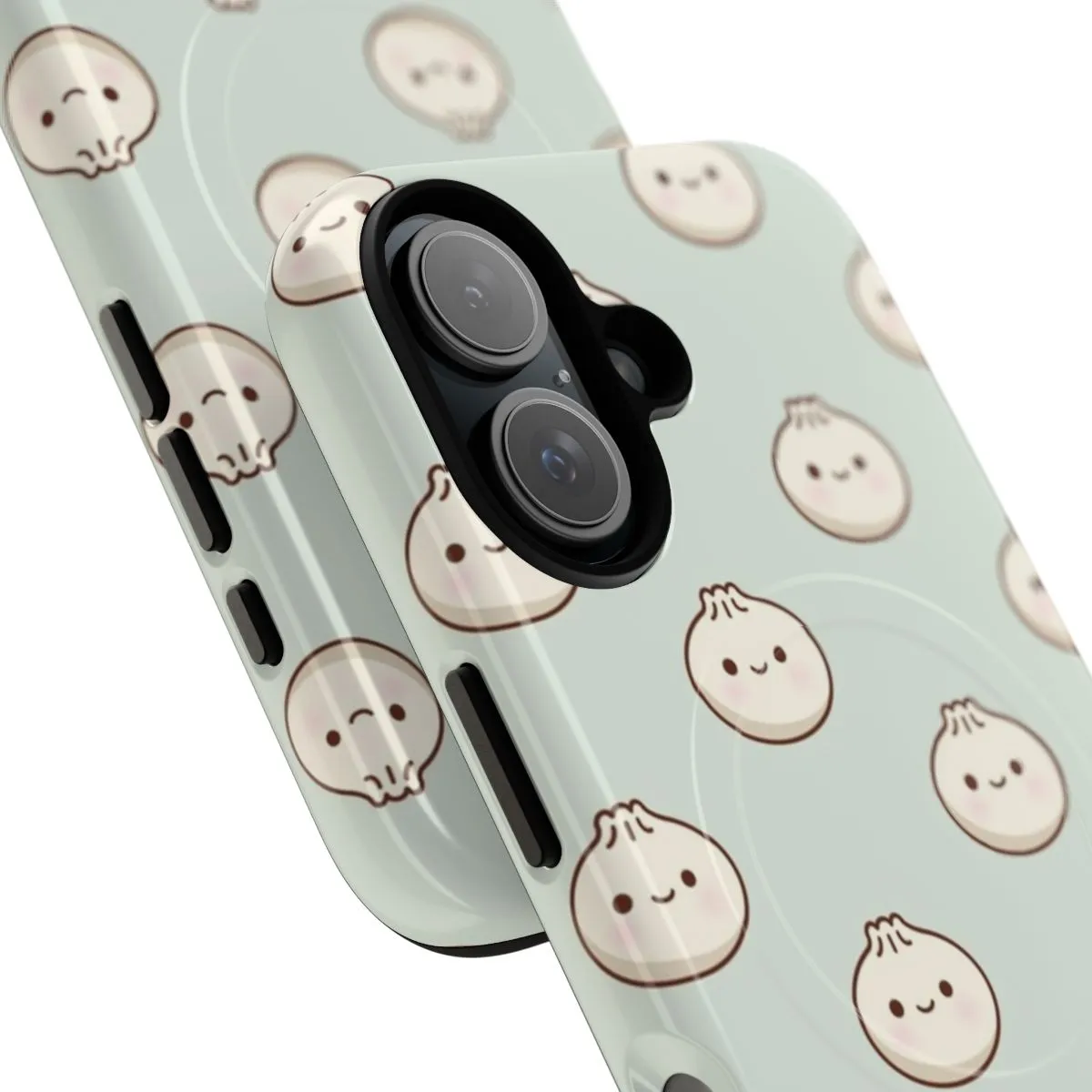 Adorable Dumpling-Inspired Magnetic Tough Phone Case