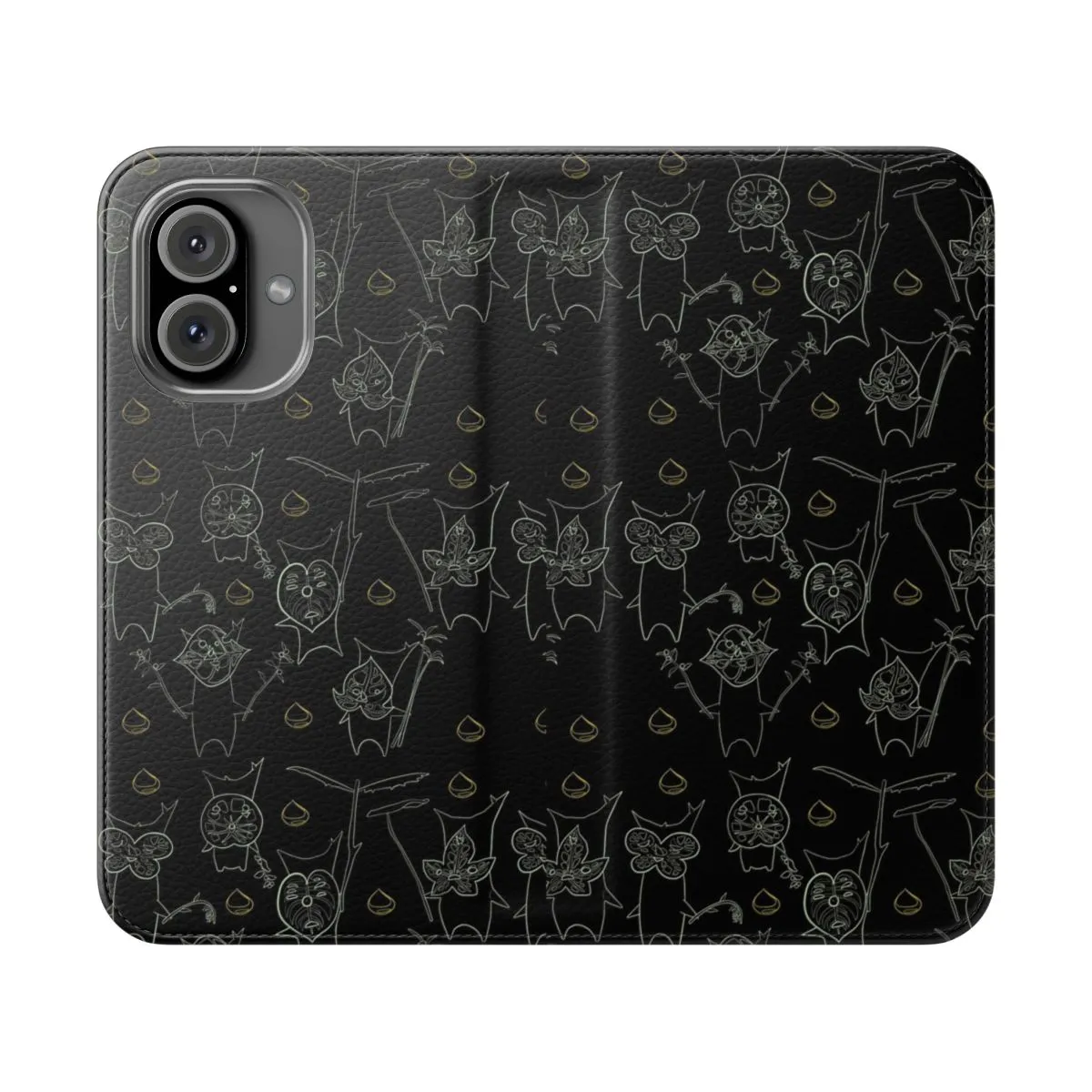 Adorable Zelda-Inspired Korok Flip Cover Phone Case