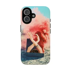 Adventurous Magnetic Tough Phone Cases with Surreal Art