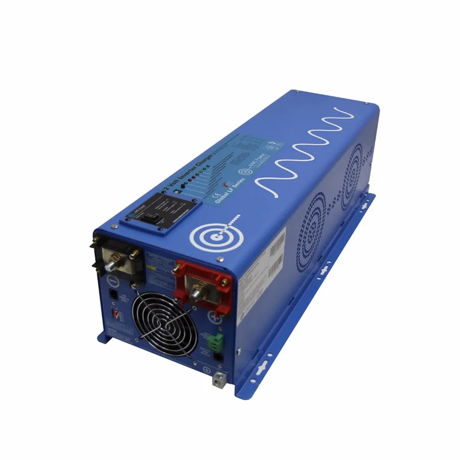 AIMS Power 4000 Watt Pure Sine Inverter Charger 12Vdc - 120Vac Input & 120-240Vac Split Phase Output