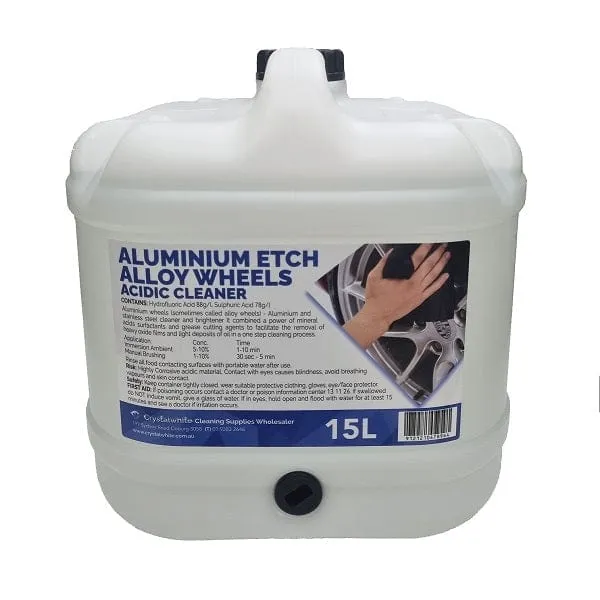 Aluminium Etch Alloy Wheels Acidic Cleaner