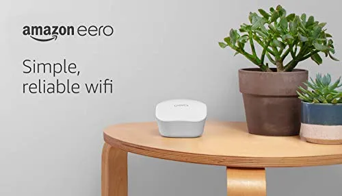 Amazon eero mesh WiFi system – router replacement for whole-home coverage (3-pack)