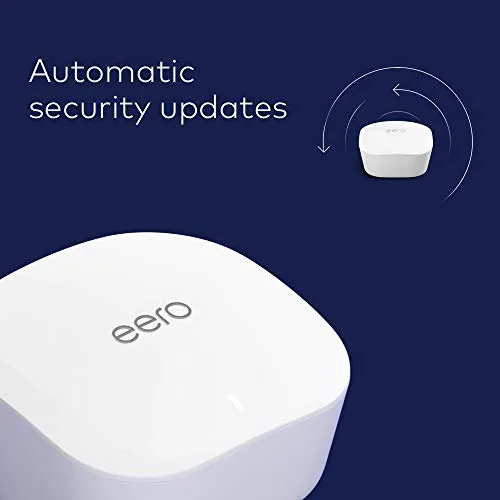 Amazon eero mesh WiFi system – router replacement for whole-home coverage (3-pack)