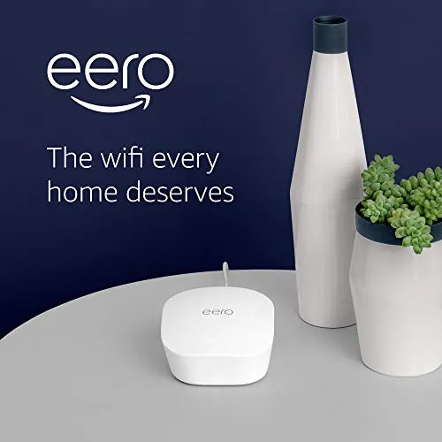 Amazon eero mesh WiFi system – router replacement for whole-home coverage (3-pack)