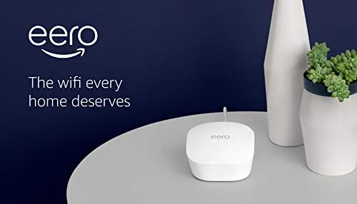 Amazon eero mesh WiFi system – router replacement for whole-home coverage (3-pack)