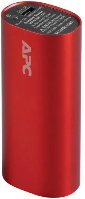 APC M3RD 3,000mAh Mobile Power Pack Power Bank (Red)