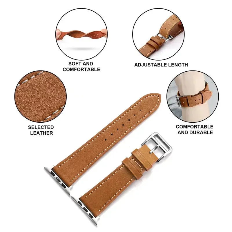 Apple Watch Leather Band | Slim