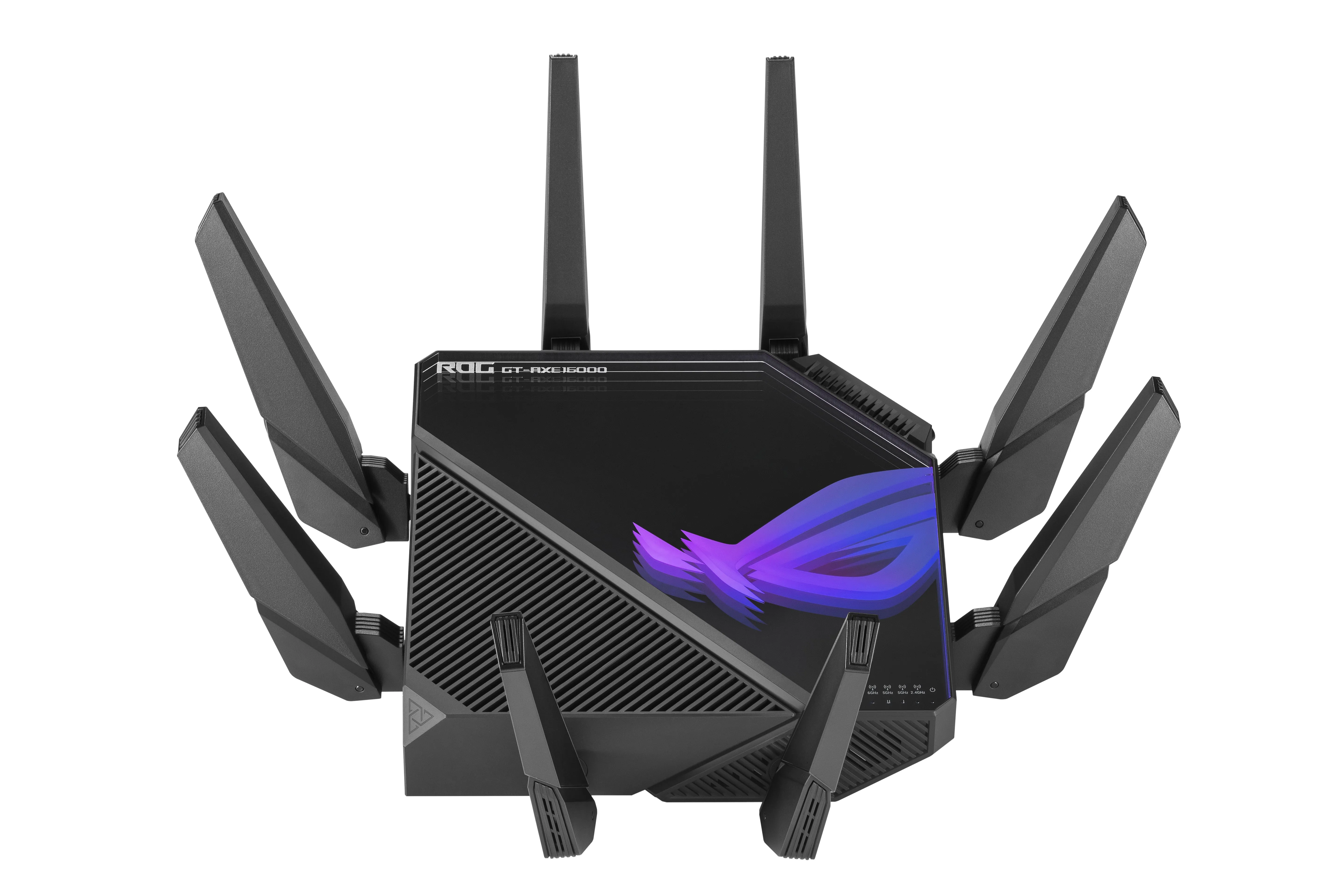 Asus Rog Rapture Gt-Axe16000 - Wireless Router - 6-Port Switch - 10 Gige, 2.5 Gige - Wan Ports: 3 - Wi-Fi 6E - Multi-Ban