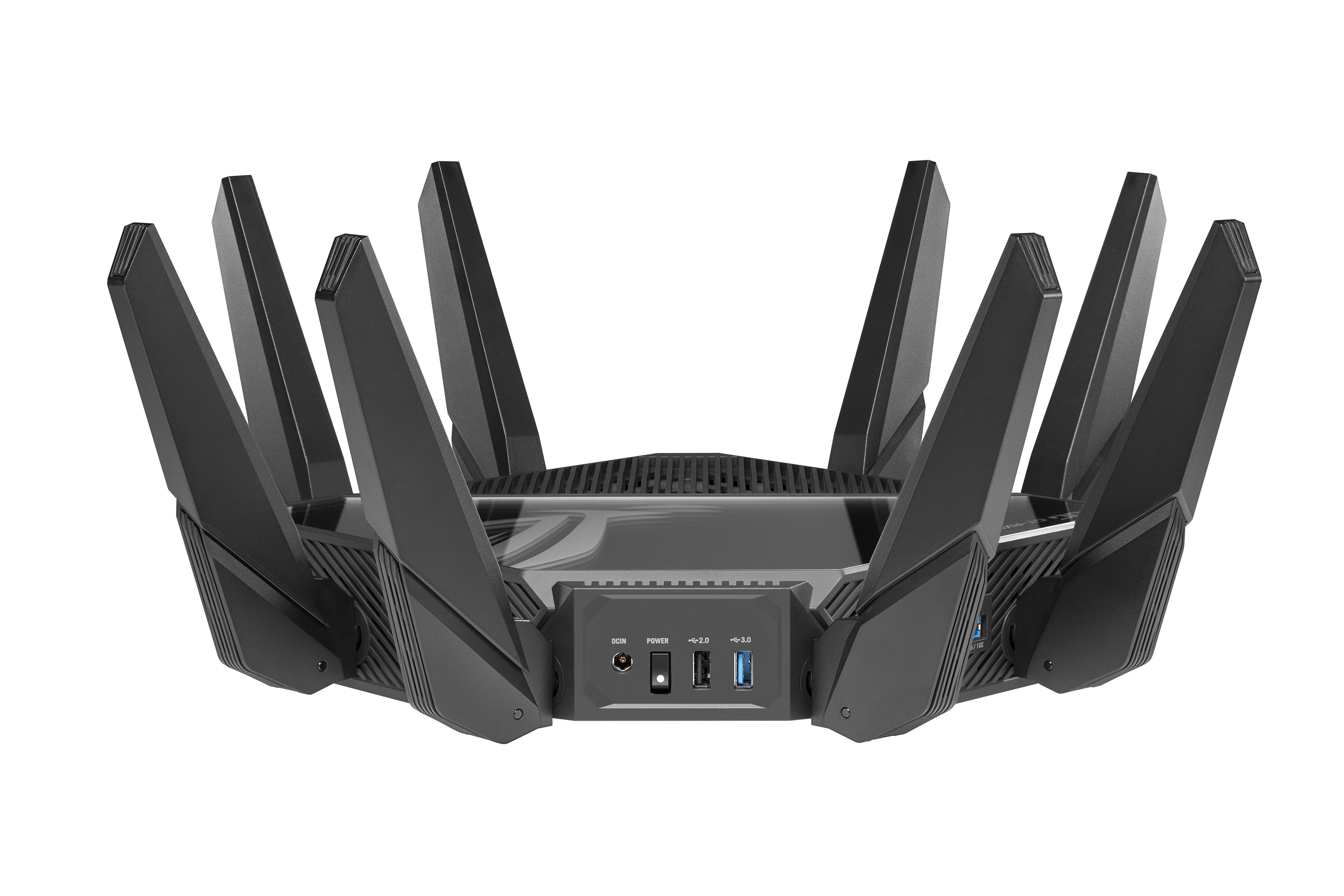 Asus Rog Rapture Gt-Axe16000 - Wireless Router - 6-Port Switch - 10 Gige, 2.5 Gige - Wan Ports: 3 - Wi-Fi 6E - Multi-Ban