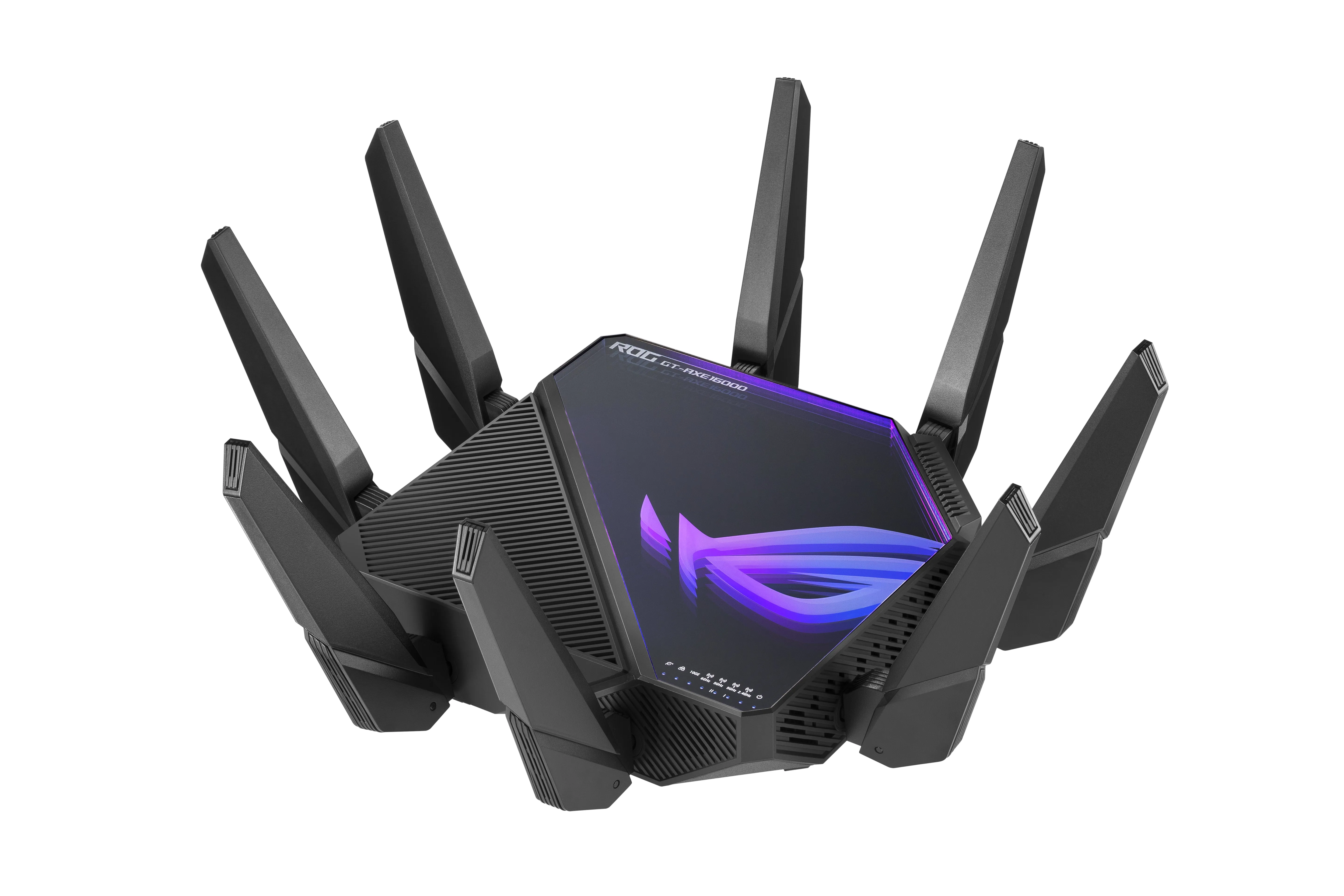 Asus Rog Rapture Gt-Axe16000 - Wireless Router - 6-Port Switch - 10 Gige, 2.5 Gige - Wan Ports: 3 - Wi-Fi 6E - Multi-Ban