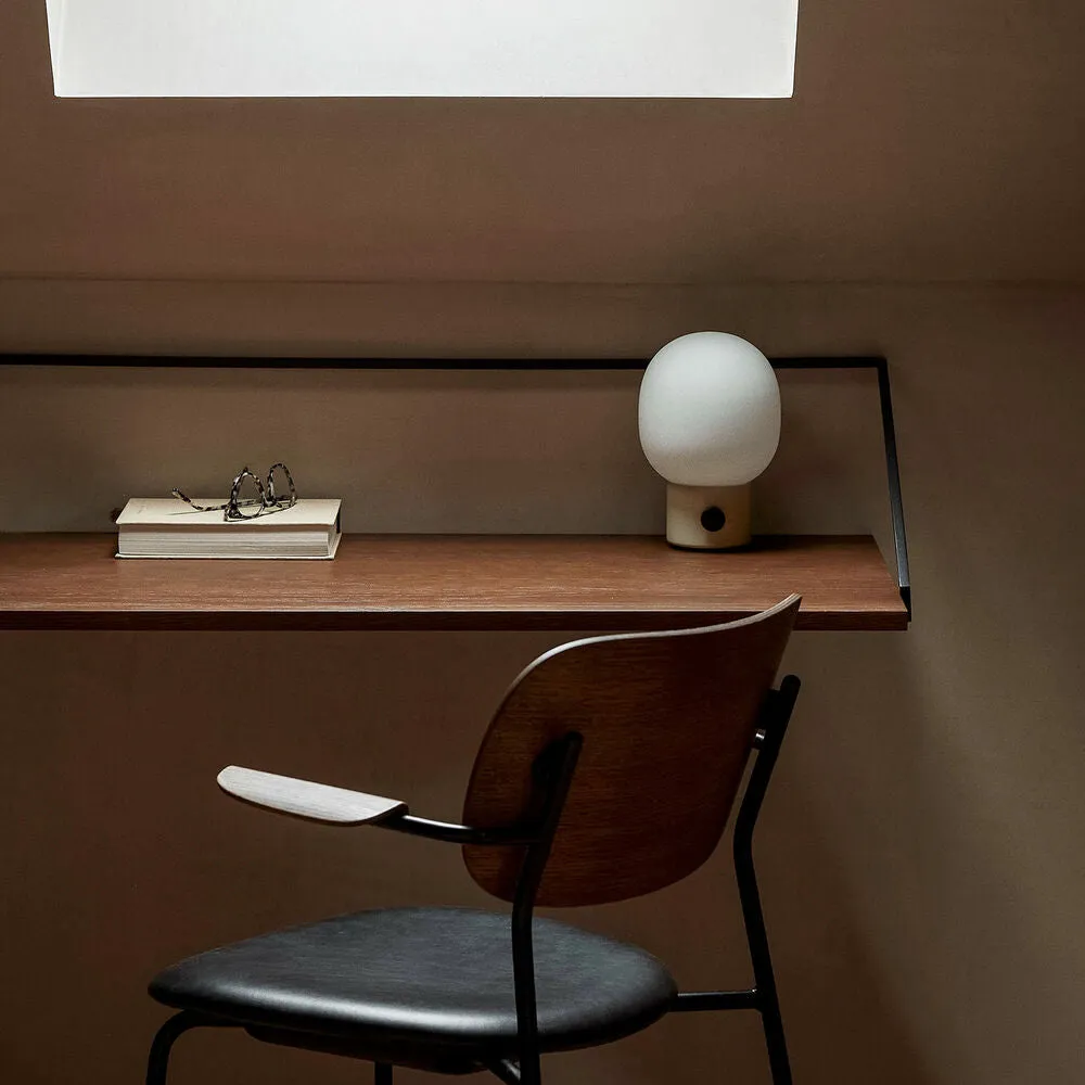 audo copenhagen (menu) | jwda portable table lamp | alabaster white