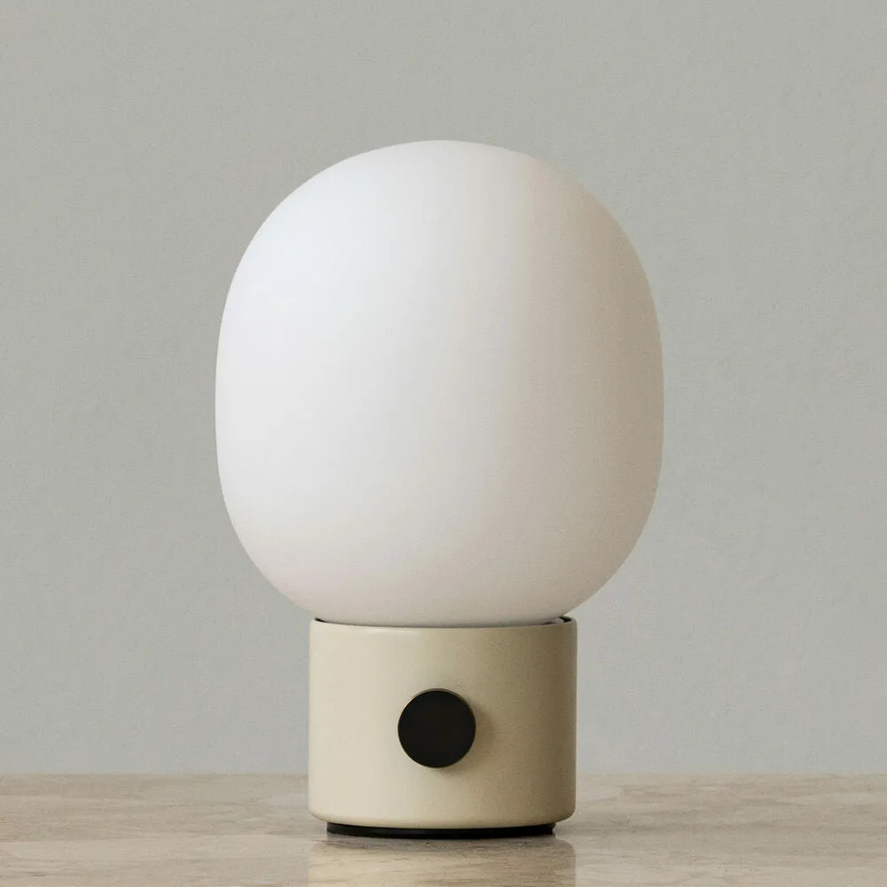 audo copenhagen (menu) | jwda portable table lamp | alabaster white