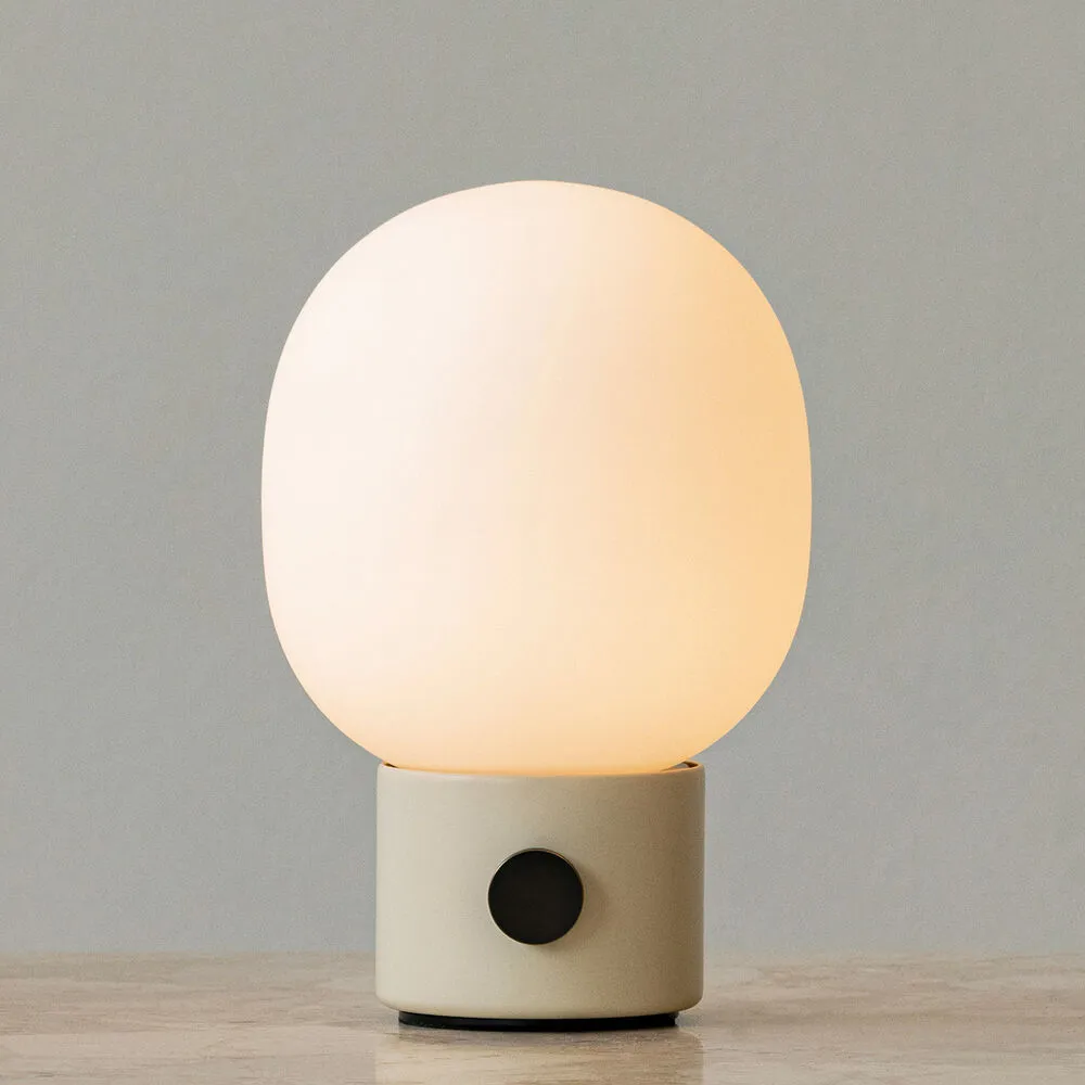 audo copenhagen (menu) | jwda portable table lamp | alabaster white