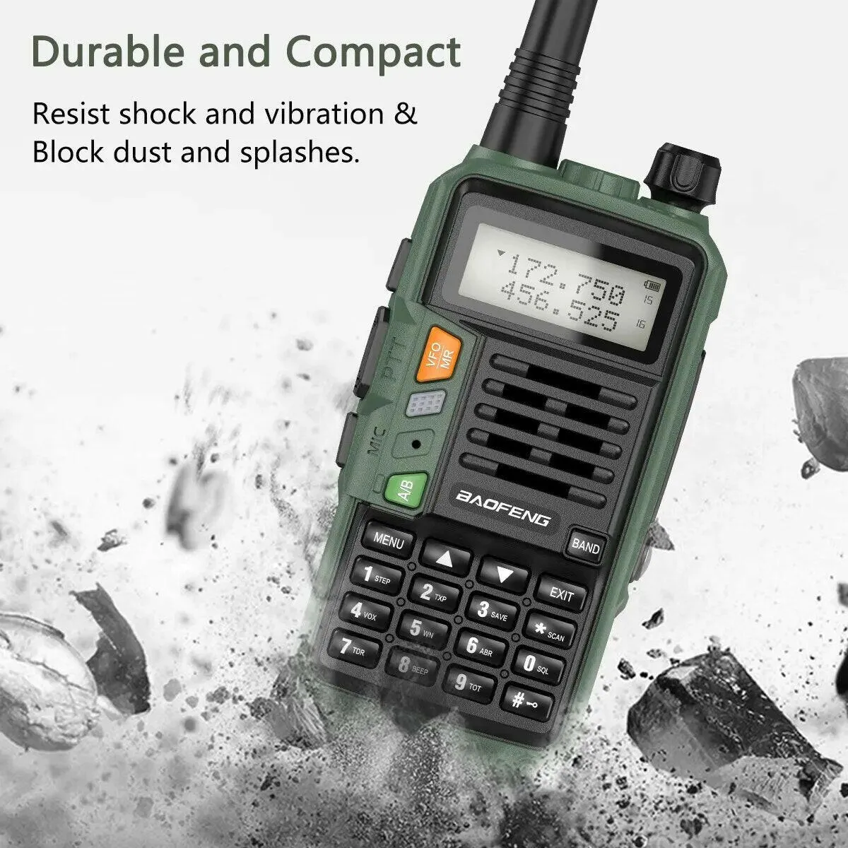 BAOFENG UV S9 Plus V2 10W Powerful Walkie Talkie USB Charger 16 KM Long Range Handheld Dual Band Transceiver UV 5R Two Way Radio