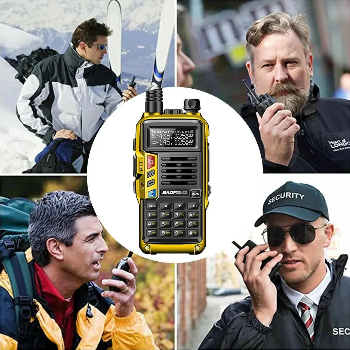 BAOFENG UV S9 Plus V2 10W Powerful Walkie Talkie USB Charger 16 KM Long Range Handheld Dual Band Transceiver UV 5R Two Way Radio