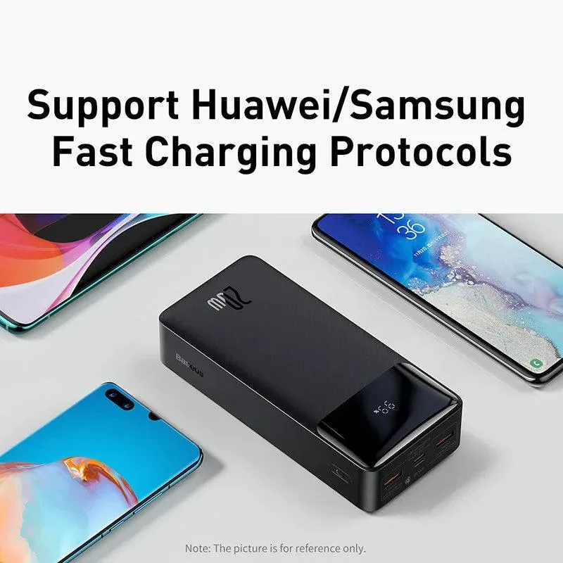 Baseus 30000mAh Fast Charging Power Bank - Ultimate Portable Battery for iPhone 15 Pro, Xiaomi, and Huawei