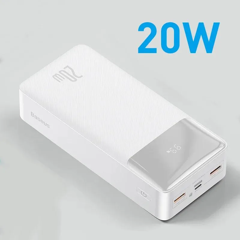 Baseus 30000mAh Fast Charging Power Bank - Ultimate Portable Battery for iPhone 15 Pro, Xiaomi, and Huawei