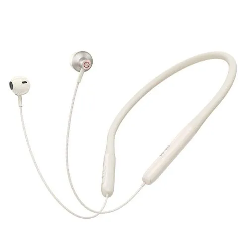 Baseus Bowie P1 Neckband Wireless Earphones, Stellar White