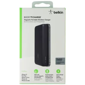 Belkin BoostCharge Magnetic 10K mAh Power Bank for MagSafe - Black