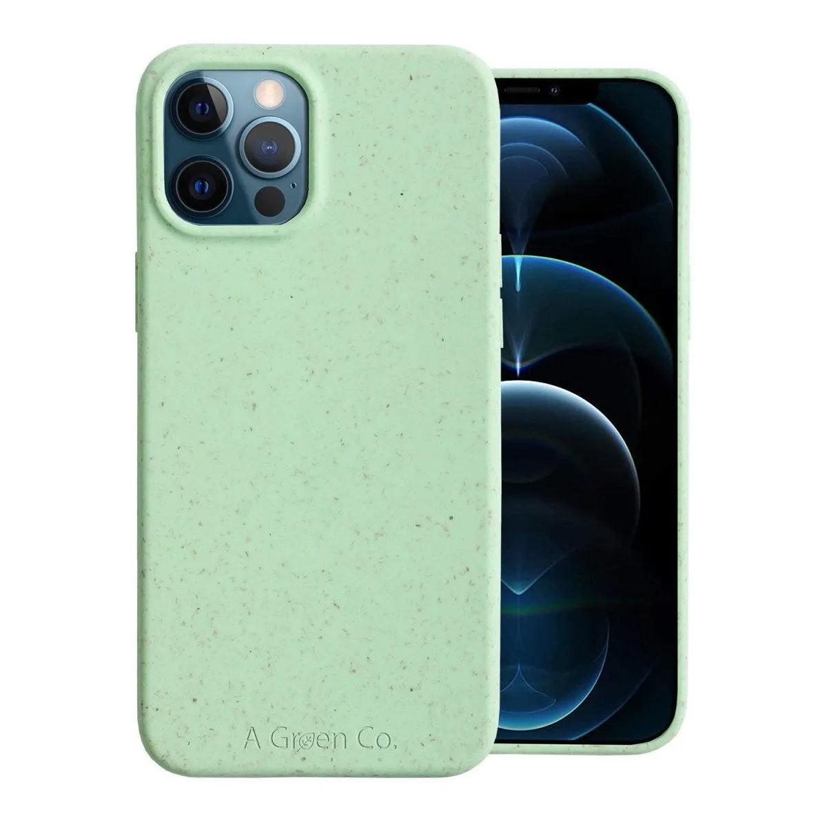 Biodegradable Eco-Friendly Wheat Straw Phone Case / Mobile Cover - Mint Green