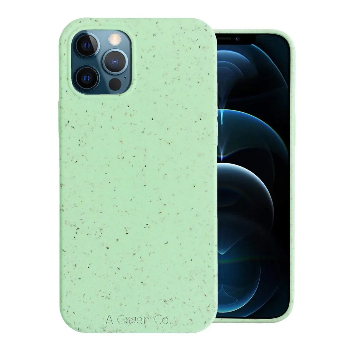 Biodegradable Eco-Friendly Wheat Straw Phone Case / Mobile Cover - Mint Green